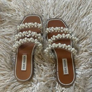 Steve Madden Pearl Slide Sandal 7